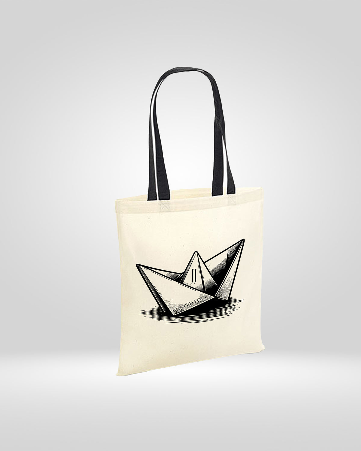 JJ Paperboat Tote Bag – Vorderansicht