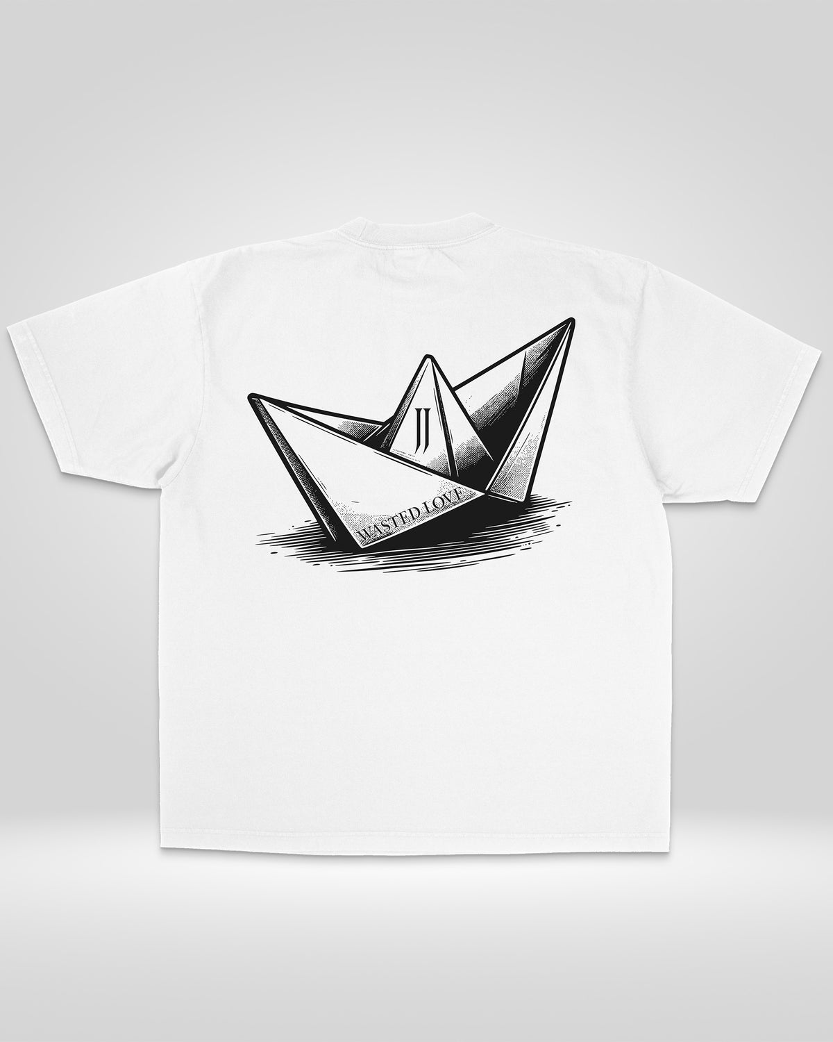 JJ Paperboat Oversize Tee – Rückansicht