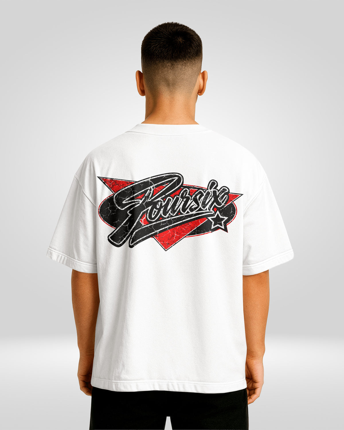 RED SIGN LOOSE TEE