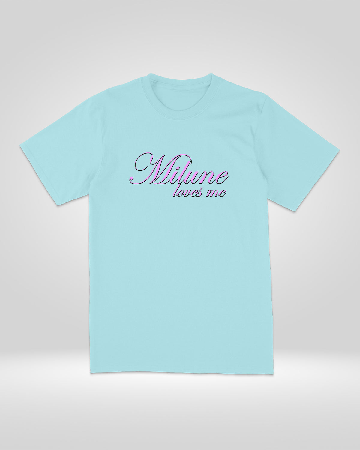 MILUNE LOVES ME REGULAR TEE