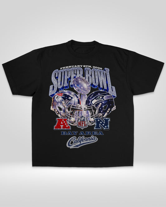 NFL SUPER BOWL 26 BOOTLEG TEE