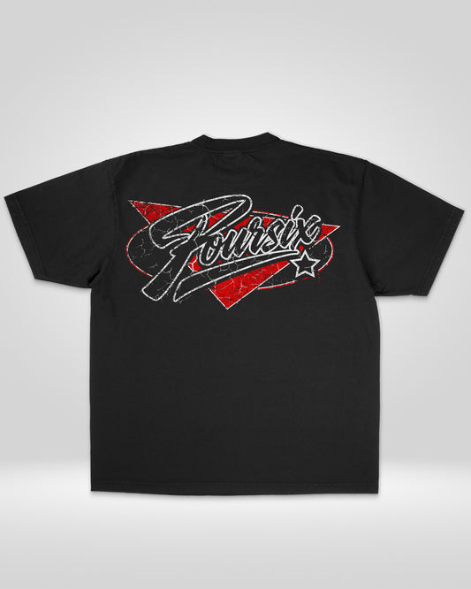 RED SIGN LOOSE TEE