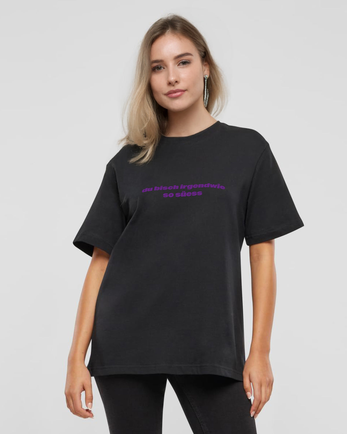 ALINA ROLLI ZUCKERALLERGIE  OVERSIZE TEE